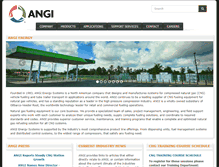 Tablet Screenshot of angienergy.com